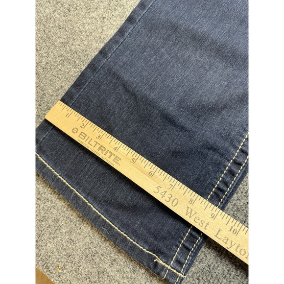 Ariat Jeans Womens 29R x 32 Turquoise Bootcut Mid Rise Stretch Denim Western - Picture 10 of 10